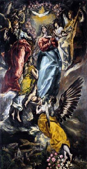 El Greco The Virgin of the Immaculate Conception